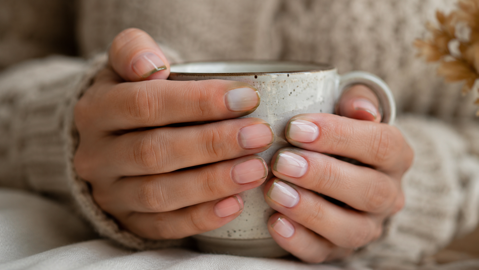 Olive Green Micro French Tips September Nail Ideas 2026